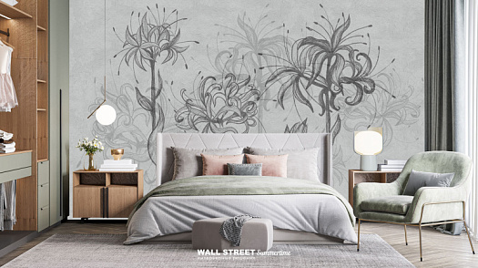 Фотообои в интерьере артикул SUMMERTIME 37, SUMMERTIME, Wall street
